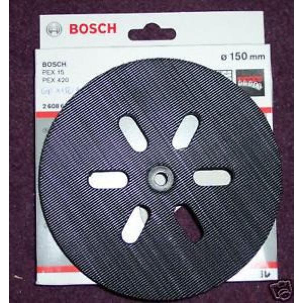 Bosch Medio Velco Apoyo Almohadilla 150mm 2608601052 PEX 15 PEX 420 PEX 150AC #1 image