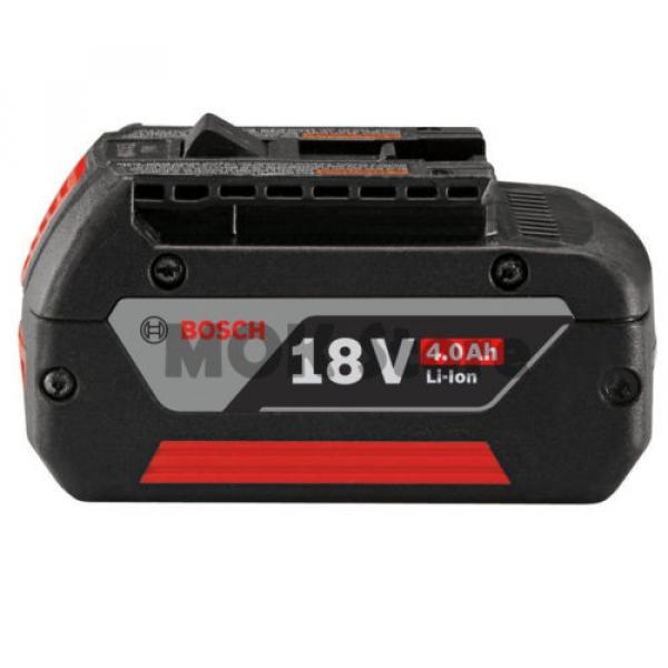 Bosch GDX 18V-EC Cordless li-ion Brushless Driver + 4.0Ah Battery x2 + Charger #5 image