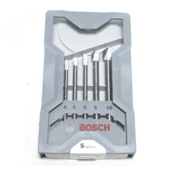Bosch 5 Piece Drill Bits SET CYL-9 Ceramic Tile Drill Tools #1 image
