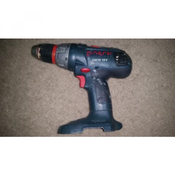 FREE SHIPPING BOSCH 18V VOLT CORDLESS DRILL POWERED SCREWDRIVER 33618 #2 image