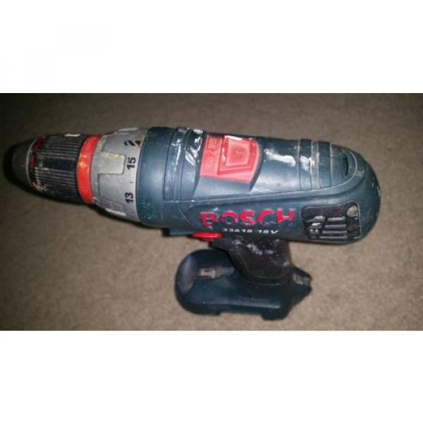 FREE SHIPPING BOSCH 18V VOLT CORDLESS DRILL POWERED SCREWDRIVER 33618 #3 image