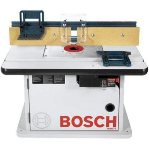 Bosch Router Table Surface Adjustable Tall Aluminum Fence 15-7/8-in x 25-1/2-in #1 image