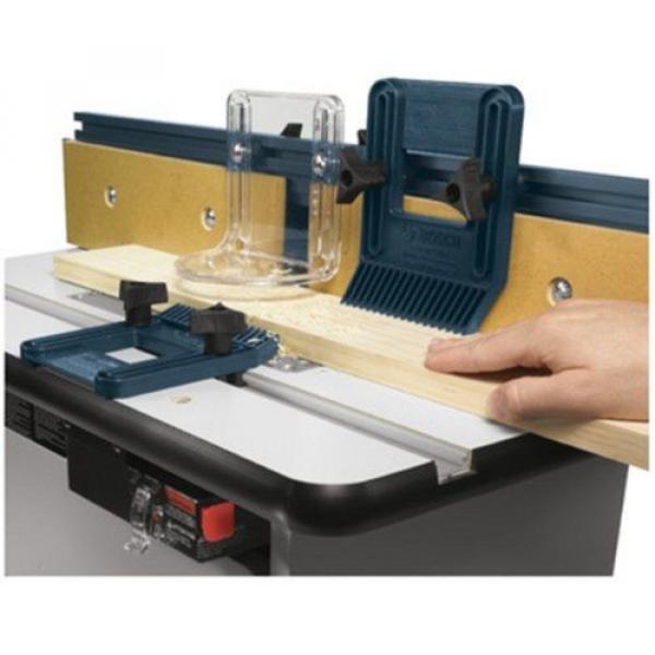 Bosch Router Table Surface Adjustable Tall Aluminum Fence 15-7/8-in x 25-1/2-in #4 image