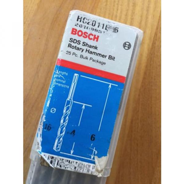 Bosch HC2011B25 25-Piece 3/16 In. x 6 In. SDS Shank Rotary Hammer Bits #2 image
