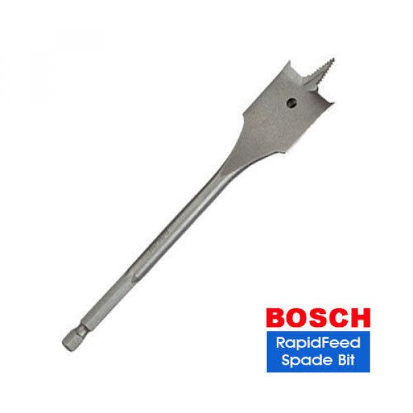 Bosch SB1010 RapidFeed Spade Bit 13/16&#034; x 6&#034; for Wood with 1/4&#034; Hex Shank #1 image