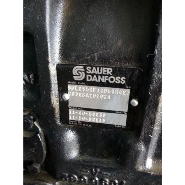 NEW Sauer Danfoss 90L055 Hydraulic Axial Piston Pump  Model 11-46-98830 #2 image
