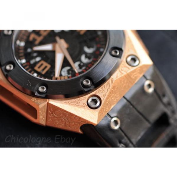 LINDE WERDELIN Octopus II MOON TATOO 18k rose gold mens automatic watch Limited #6 image