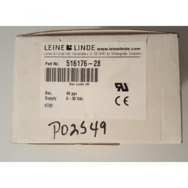 NEW Leine Linde Encoder RHI 503 - P/N 516176-28, 9-30VDC, 40ppr HTL #1 image