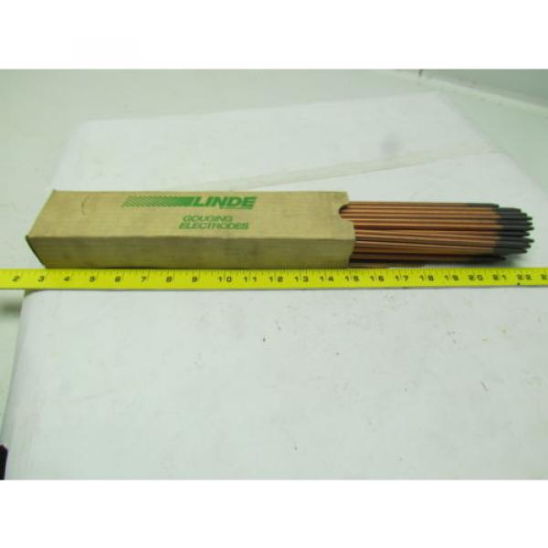 Linde 7012F04 Electrodes-DC copper Coated gouging rod 1/4&#034;x12&#034; box of 50 #1 image