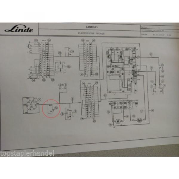 Micro interruptor Linde 0009733012 E12/15/20/25 L10/12 BR 035,141,324,325, #5 image
