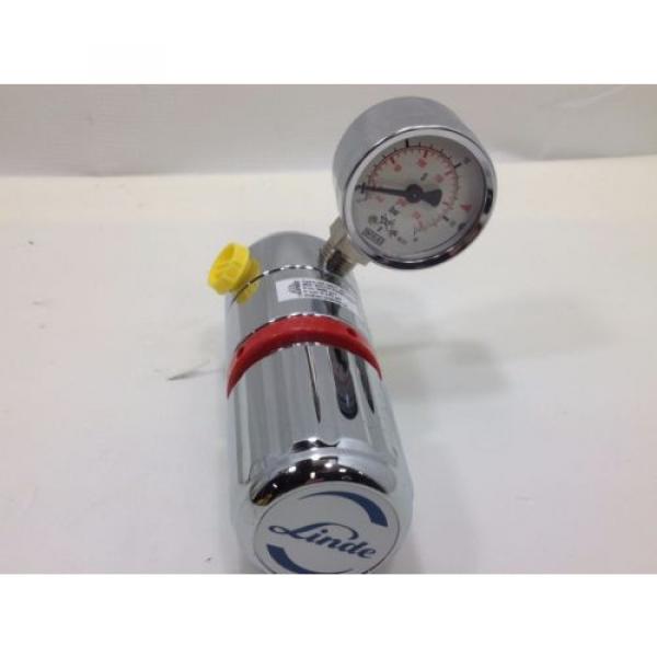LINDE Gas regulator type RB 200/1 9D single stage 0-125 psi Oxygen compatable #1 #1 image