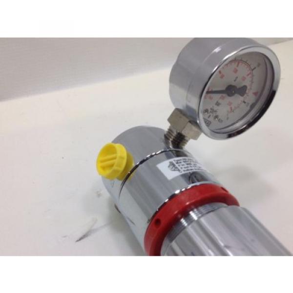 LINDE Gas regulator type RB 200/1 9D single stage 0-125 psi Oxygen compatable #1 #2 image