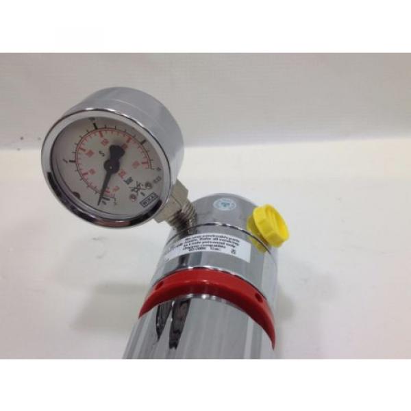 LINDE Gas regulator type RB 200/1 9D single stage 0-125 psi Oxygen compatable #1 #3 image