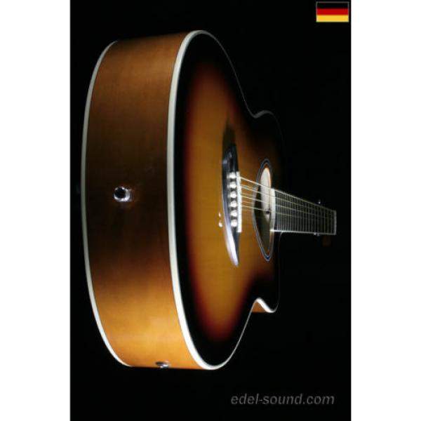 40` Westerngitarre Luisa sunburst, breiter Hals, Decke Fichte Korp. Linde Cut EQ #5 image