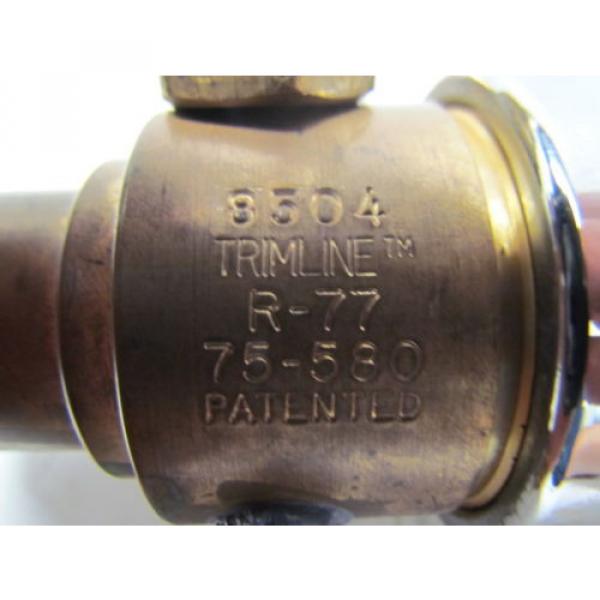 Linde 8504 R-77-75-580 Compressed Gas Regulator w/gauge #9 image
