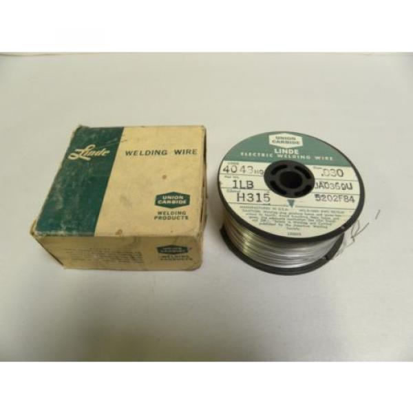 1 Lb Pound  .030&#034; Dia. Union Carbide Linde 4043HQ Welding Wire Roll (A5) #1 image