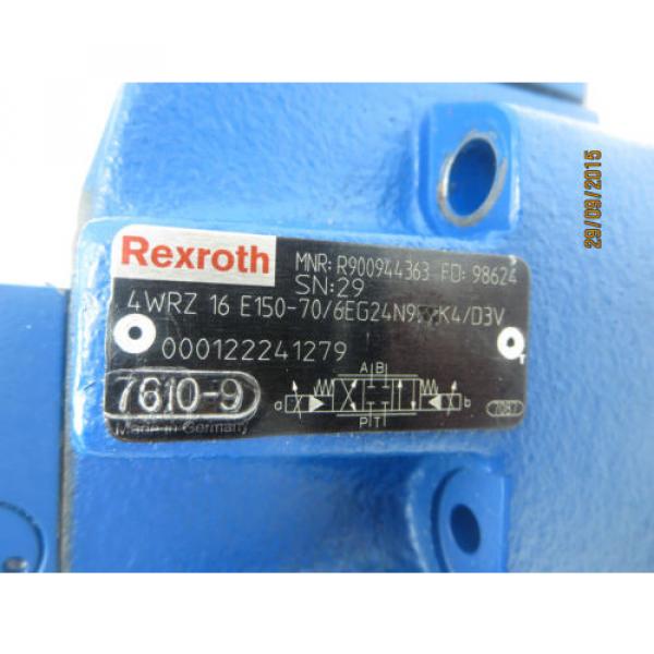 Rexroth 3DREP6C-20=25EG24N9K4/V amp; 4WRZ16E150-70 Valve Origin #5 image