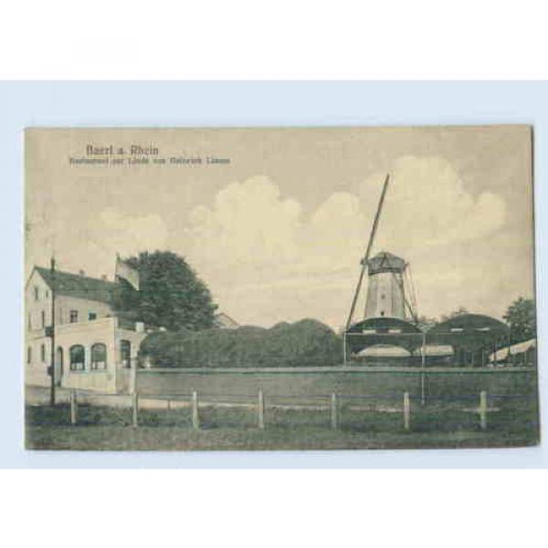 I1754-4131/ Duisburg Baerl a. Rhein Restaurant zur Linde, Windmühle Ak 1922 #1 image