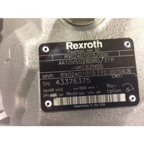 REXROTH HYDROLIC pumps see pic for specifics #1 image