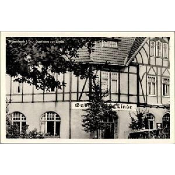 Ak Stützerbach im Ilm Kreis Thüringen, Gasthaus zur Linde, Fachwerk - 1463863 #1 image