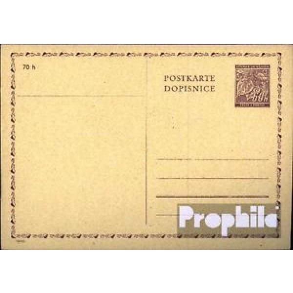 Bohemia et Moravia p7 Officiel Carte postale inusés 1940 lInde branche #1 image