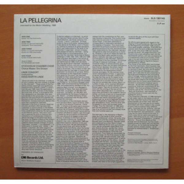 SLS 1301143 La Pellegrina Music For Medici Wedding 1589 Linde Consort 2xLP NM #4 image