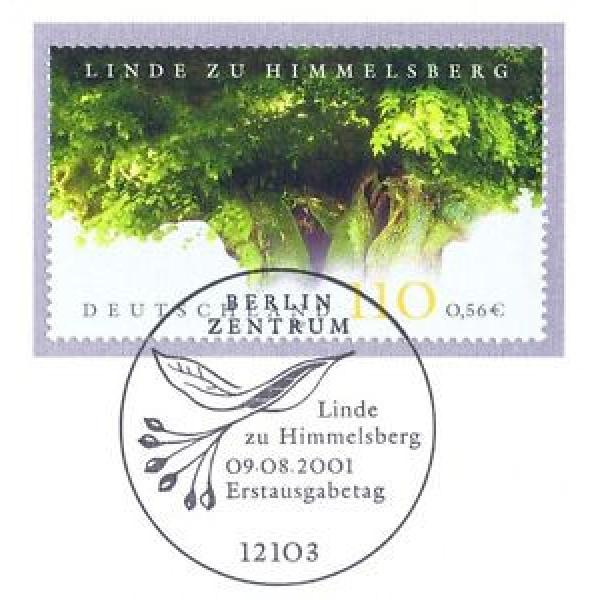 BRD 2001: Himmelsberg-Linde Nr 2208 mit Berliner Ersttags-Sonderstempel! 1A 1606 #1 image