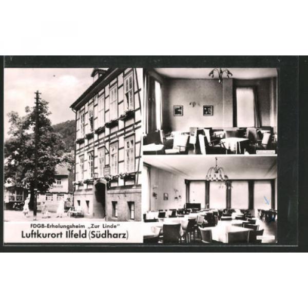 alte AK Ilfeld, FDGB-Erholungsheim Zur Linde 1965 #1 image