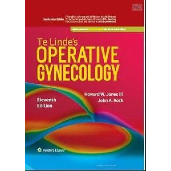 Te Linde&#039;s Operative Gynecology 11/e by Howard W., III Jones and John A. Rock #1 image