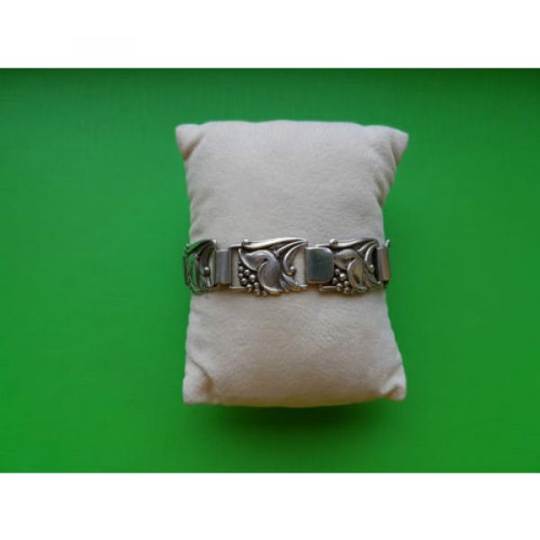Swedish 1952 Asa Tage Linde Silver Silver Links Bracelet #4 image