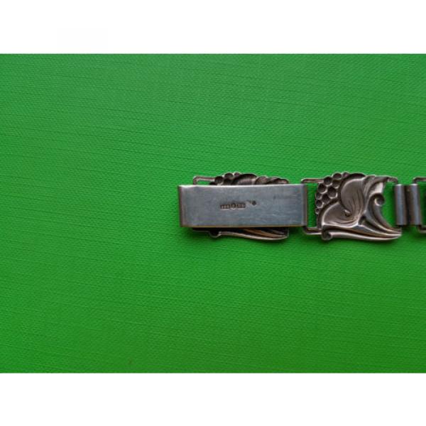 Swedish 1952 Asa Tage Linde Silver Silver Links Bracelet #5 image