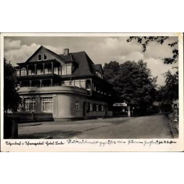 Ak Sitzendorf in Thüringen, Ansicht des Hotel Linde, Straßenpartie - 1384514 #1 image