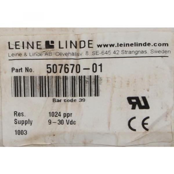 Leine Linde RSI503 Incremental Encoder 507670-01  10241 ppr HTL #2 image