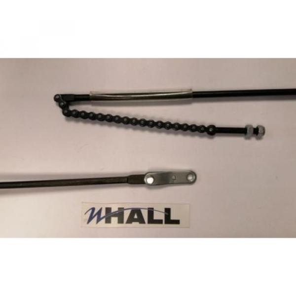 Handle release rod &amp; chain for a Linde M25 series 3 hand pallet/ pump truck #2 image