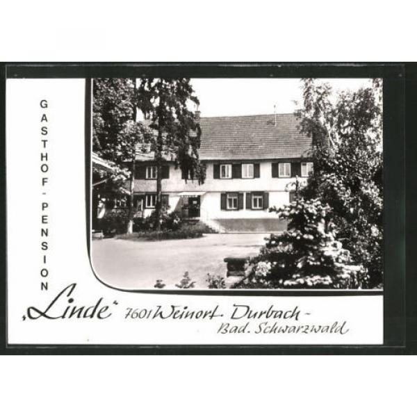 alte AK Durbach, Gasthof-Pension Linde, Hausansicht #1 image