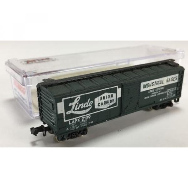 ATLAS - Linde Union Carbide LAPX 2199 Freight Car - N Scale - With Box #1 image