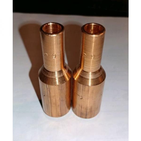 2 NOS ESAB Linde #6 MIG Nozzle Copper 998895 No. 6 for ST-23 and ST-23A Mig Gun #1 image