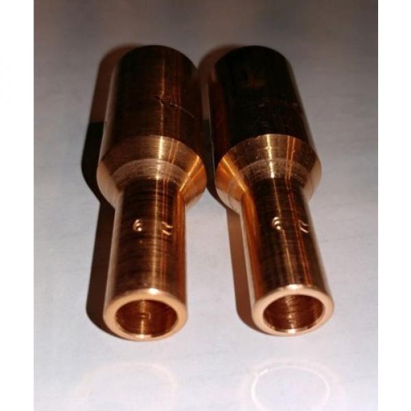 2 NOS ESAB Linde #6 MIG Nozzle Copper 998895 No. 6 for ST-23 and ST-23A Mig Gun #2 image