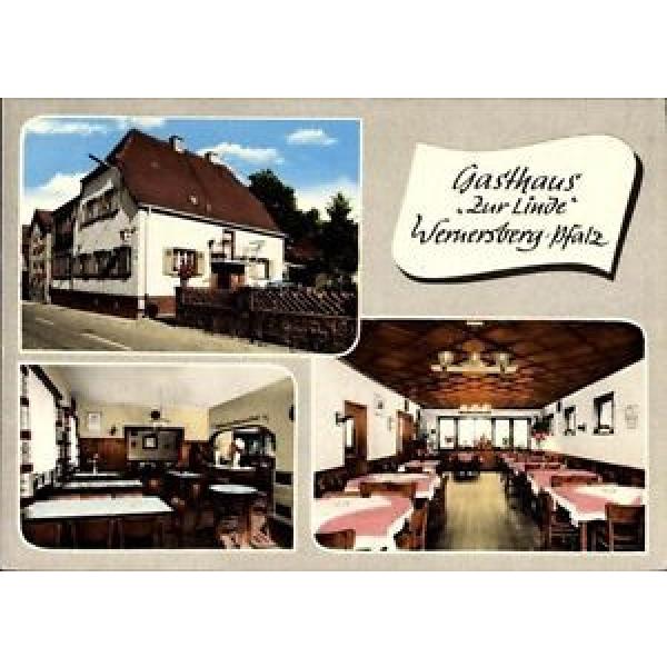 Ak Wernersberg in der Pfalz, Gasthaus zur Linde, Innenansichten,... - 1168375 #1 image