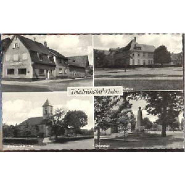 40186832 Friedrichstal Stutensee Schule Wirtschaft zur Linde ungelaufen ca. 1955 #1 image