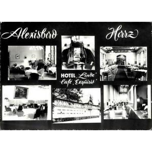 Ak Alexisbad Harzgerode am Harz, Hotel Linde, Cafe Exquisit,... - 1344229 #1 image