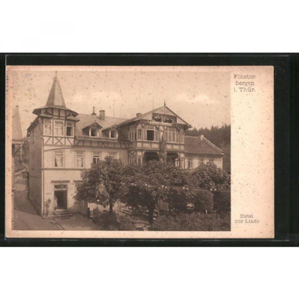 alte AK Finsterbergen, Hotel zur Linde 1931 #1 image