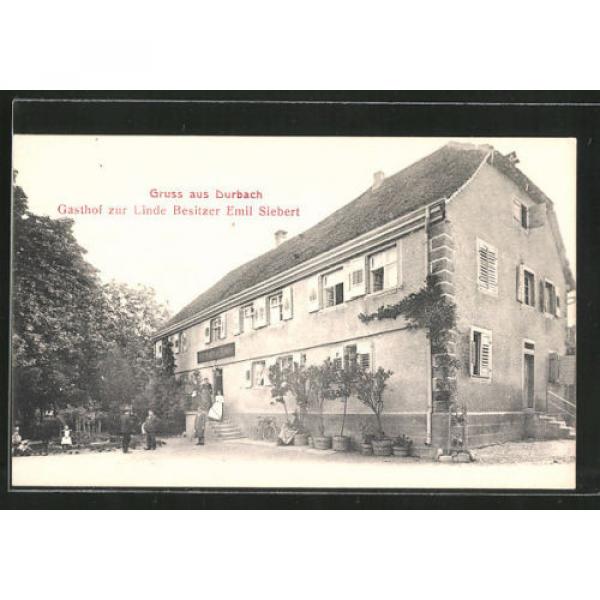 alte AK Durbach, Gasthof zur Linde, Besitzer E. Siebert #1 image