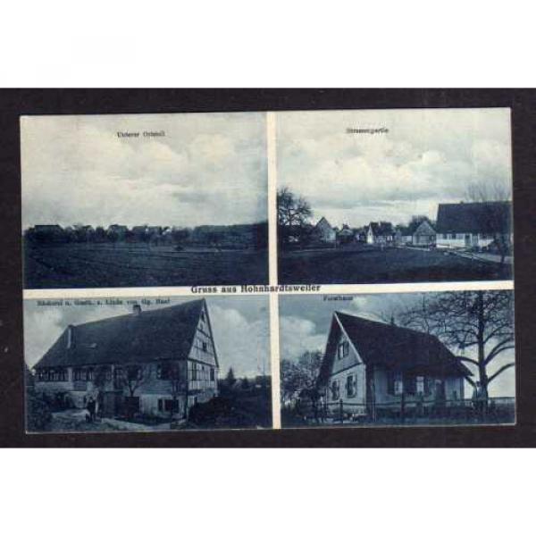 109367 AK Hohnhardtsweiler Bäckerei Gasthaus zur Linde v Gg. Haaf Forsthaus 1917 #1 image