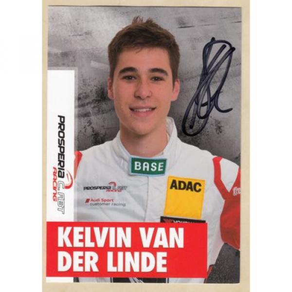 Kelvin van der Linde (ZA) - original signierte Autogrammkarte #1 image