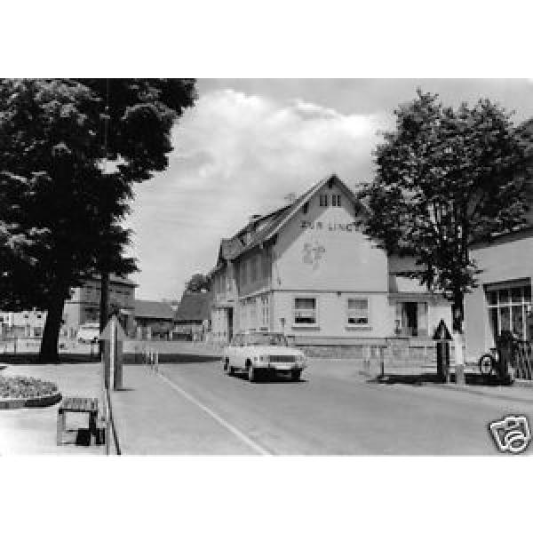 AK, Wernshausen Werra, Straßenpartie mit Gasthaus  &#034;Zur Linde&#034;, 1974 #1 image