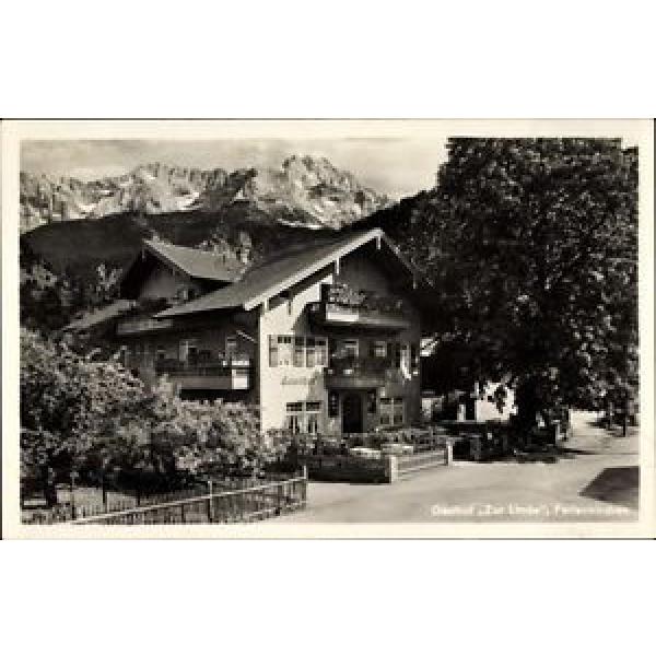 Ak Garmisch Partenkirchen in Oberbayern, Gasthof zur Linde, Gg.... - 10000419 #1 image