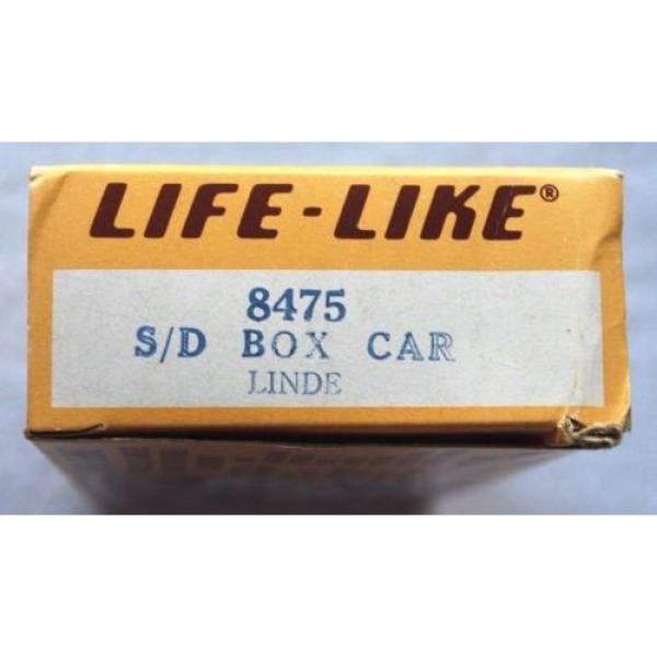 Life-Like HO Scale Railroad Trains Box Car 8475 Linde In Box #4 image