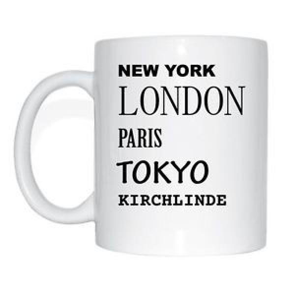 New York, Londres, Paris, Tokyo, KIRCH-LINDE Tasse à café #1 image