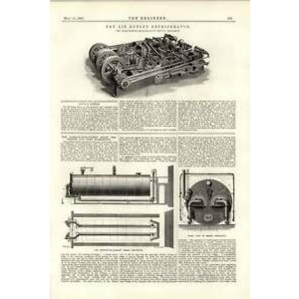 1891 Linde Dry Air Duplex Refrigerator Ackroyd Willoughby Smoke Preventer #1 image